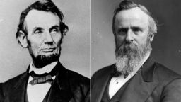 Abraham Lincoln and Rutherford B. Hayes