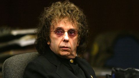 Phil Spector in court in 2004.
