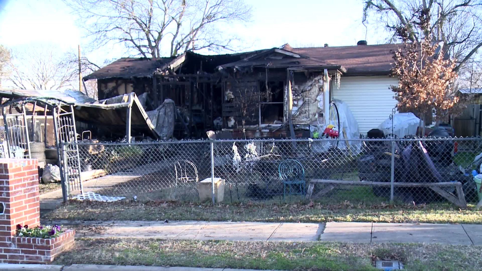 The family's home was a total loss, CNN affiliate KWTX reported.