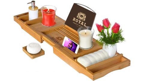 Royal Craft Wood Luxury Bathtub Caddy Tray