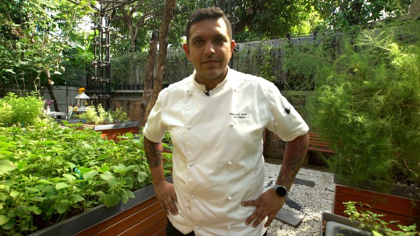 Chef Deepanker Khosla helms the fine dining Indian restaurant Haoma in Bangkok, Thailand