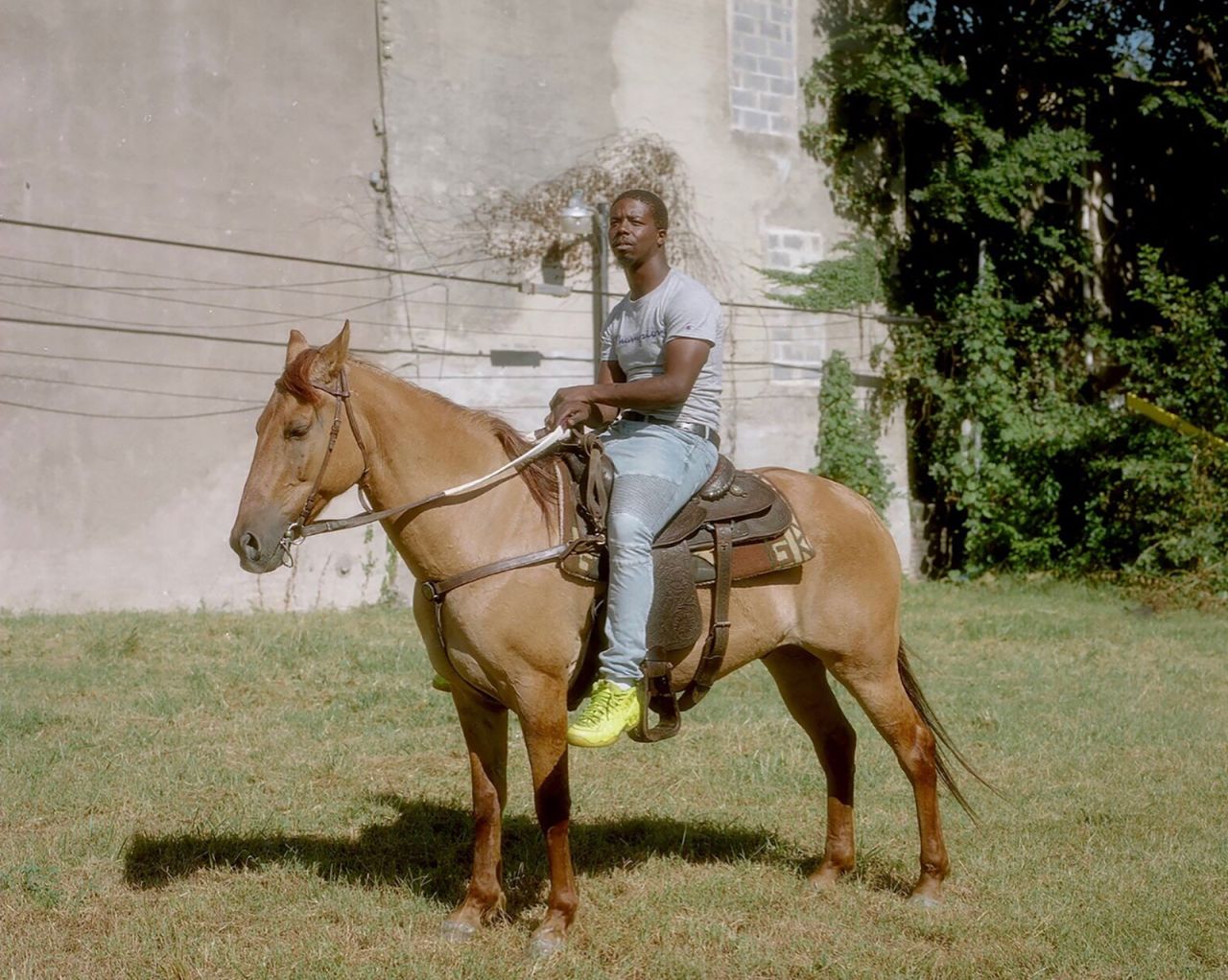 "There's just something larger than life about riding horses," said Carter.
