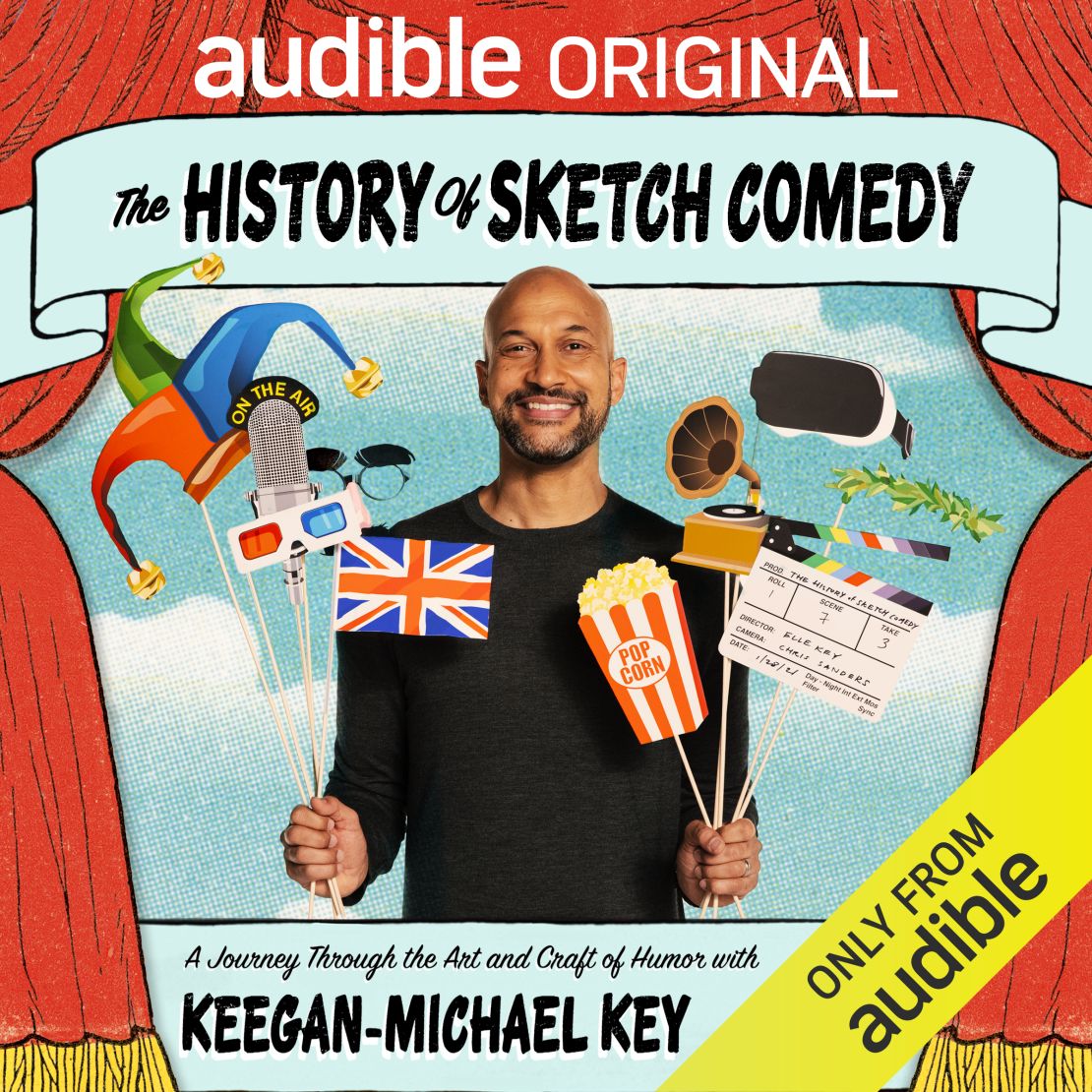 Emmy and Peabody award-winning actor, writer and producer Keegan-Michael Key narrates "The History of Sketch Comedy." 