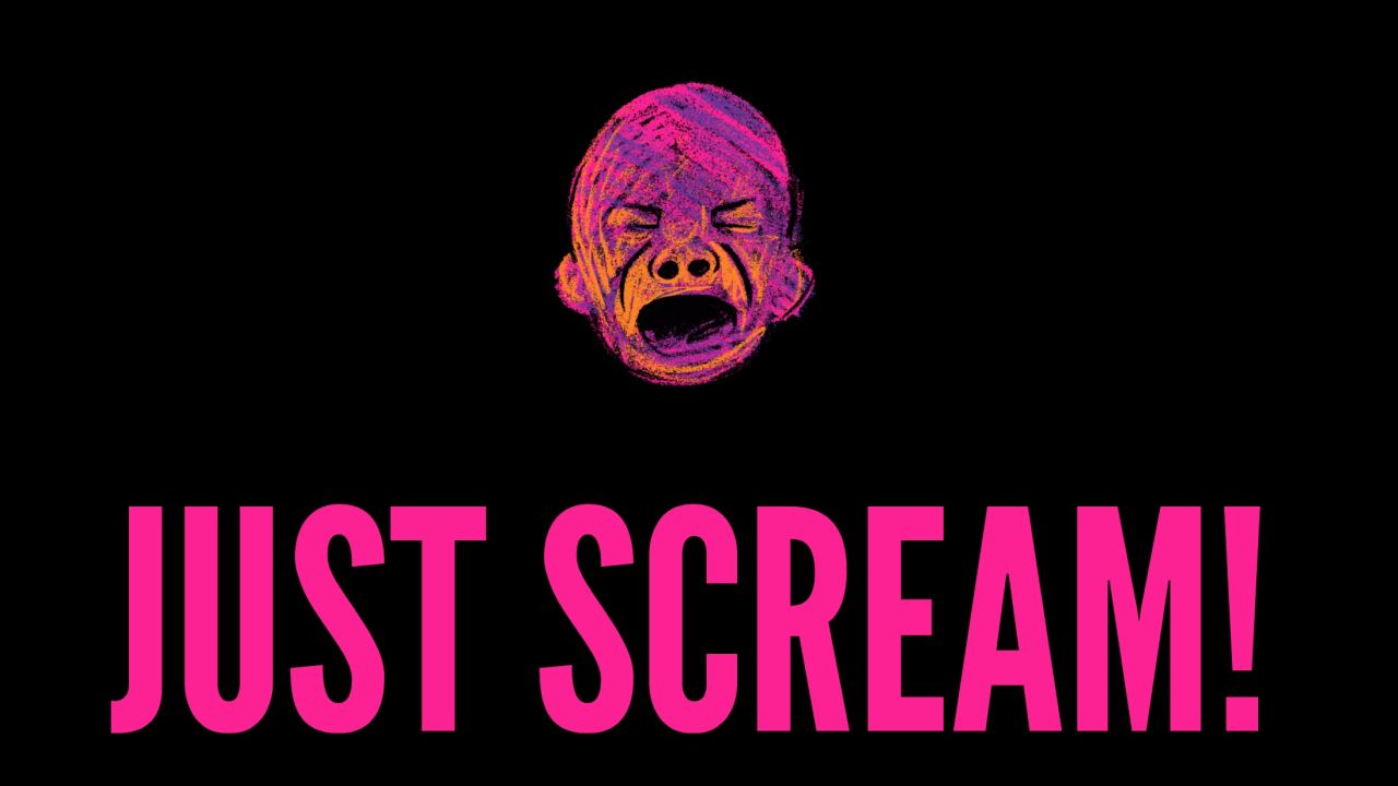 just scream baby logo