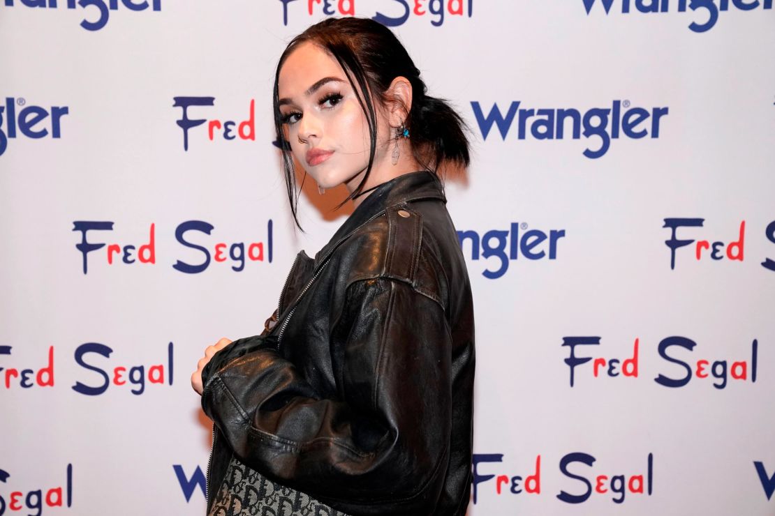 Maggie Lindemann is shown on September 19, 2019, in Los Angeles. 