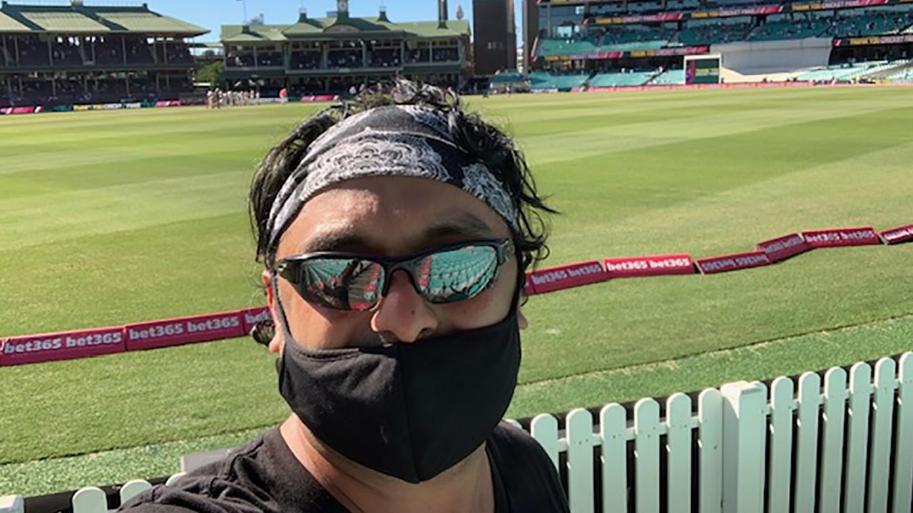 Kumar says he was racially profiled by staff at the SCG.