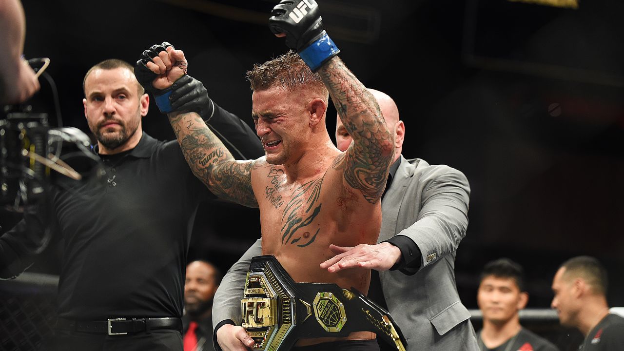 Dustin Poirier became Interim Lightweight Champion at UFC 236 on April 13, 2019 in Atlanta, Georgia.