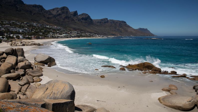 <strong>Shut out:</strong> Popular spots like Glen Beach and Camps Bay beach have been closed due to South Africa's Covid-19 restrictions.