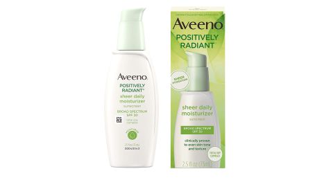 Aveeno Positively Radiant Sheer Daily Moisturizer SPF 30