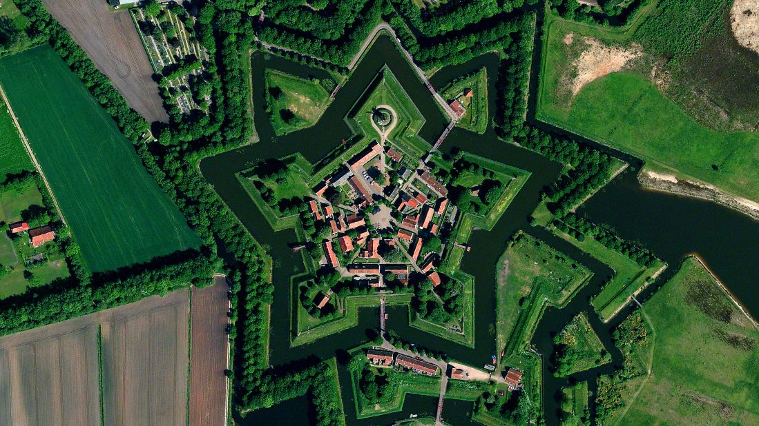 <strong>Bourtange</strong>: In the northeast Netherlands, just yards from the German border, Fort Bourtange was built in 1593 and used until 1851. 