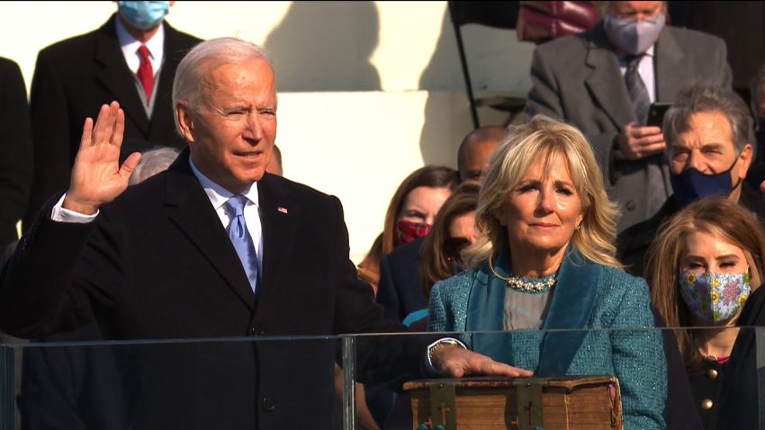 50 biden inauguration BIDEN SWEARING IN