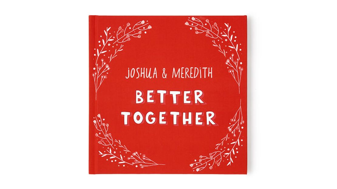 Better Together Personalized Book of Love