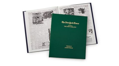 New York Times Custom Football Book
