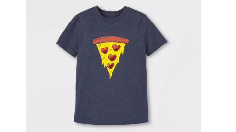 Cat & Jack Pizza Hearts Graphic Tee