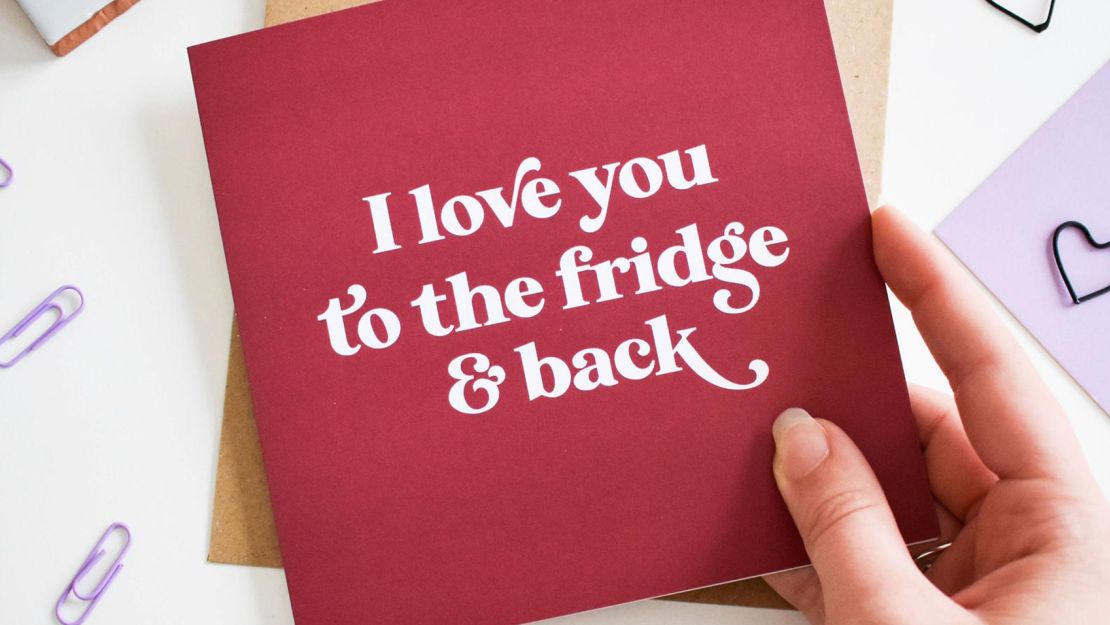 Never Gonna Give You Up Valentine's Day Card - Unique Cards + Gifts