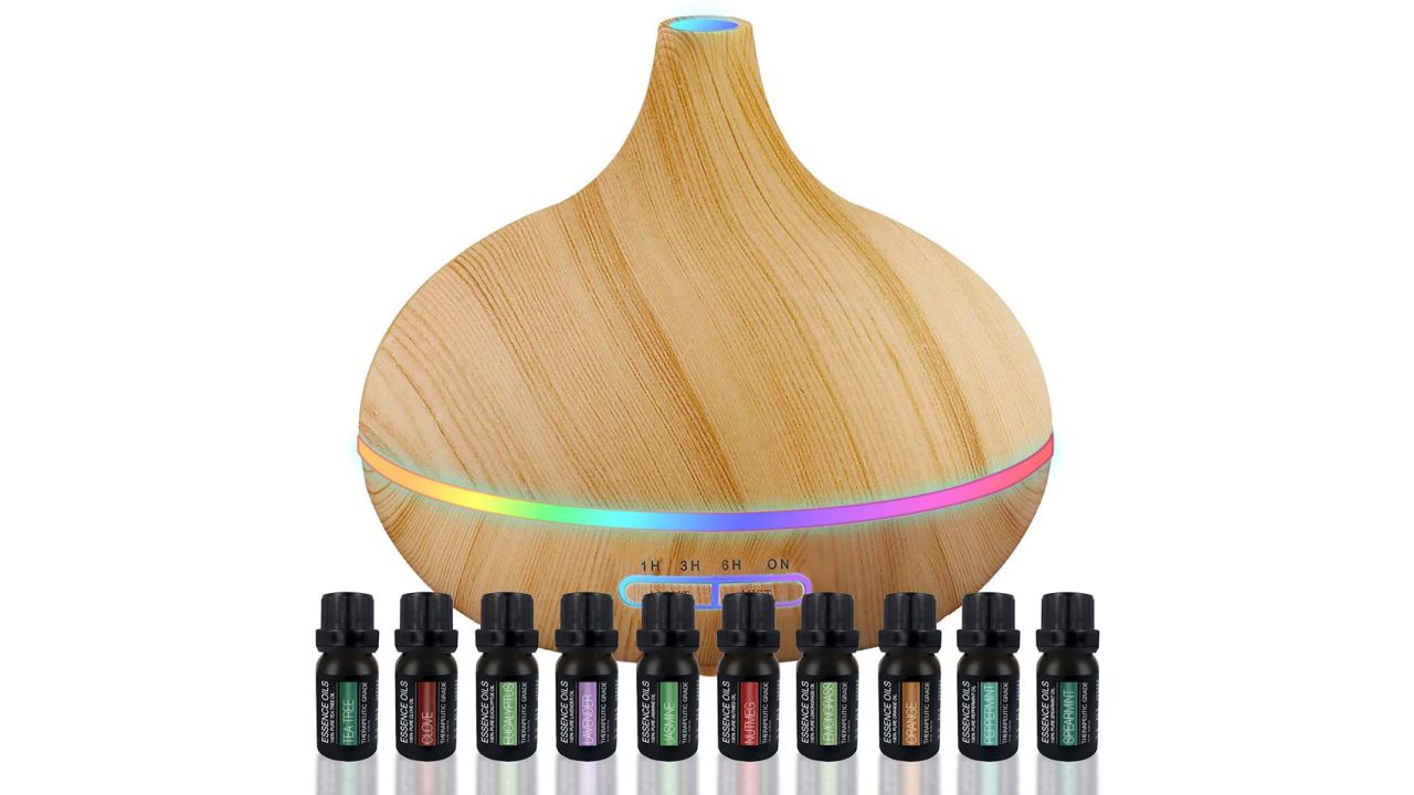 Pure Daily Care Ultimate Aromatherapy Diffuser & Essential Oil Set 