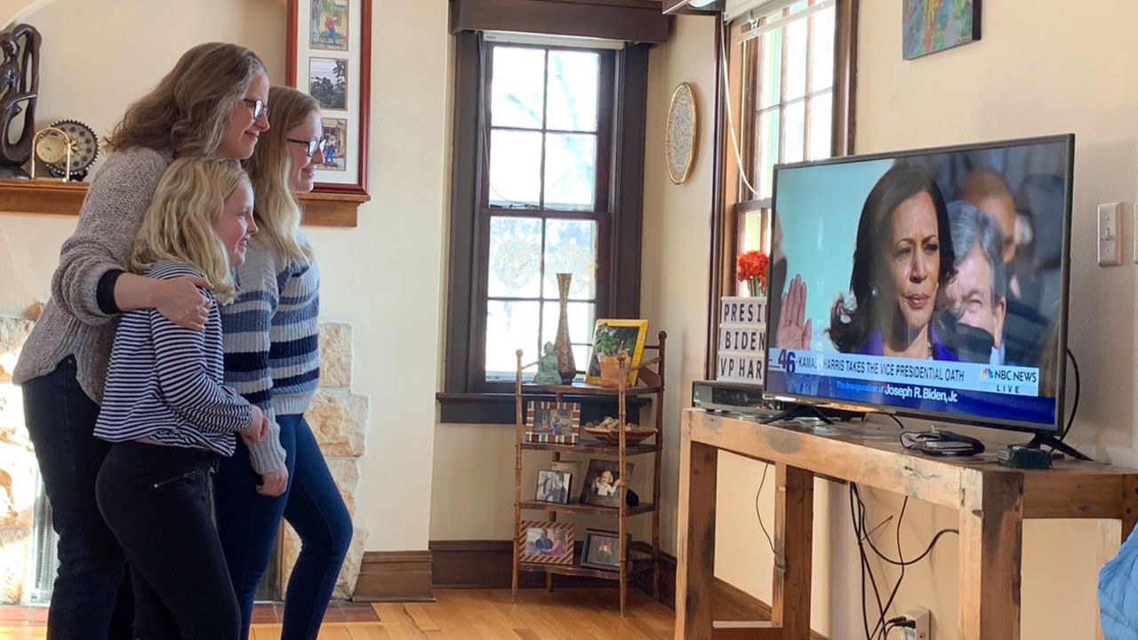 Dr. Rachelle Winkle-Wagner's 12-year-old daughter said the moment showed her she could run for president.