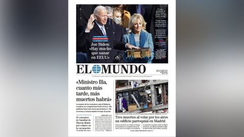 08 inauguration global front pages