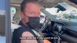 Arnold Schwarzenegger gets vaccine