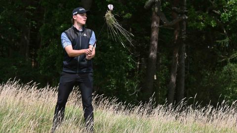 At the British Masters an injury to his foot led to another period on the sidelines for R.Hojgaard. 