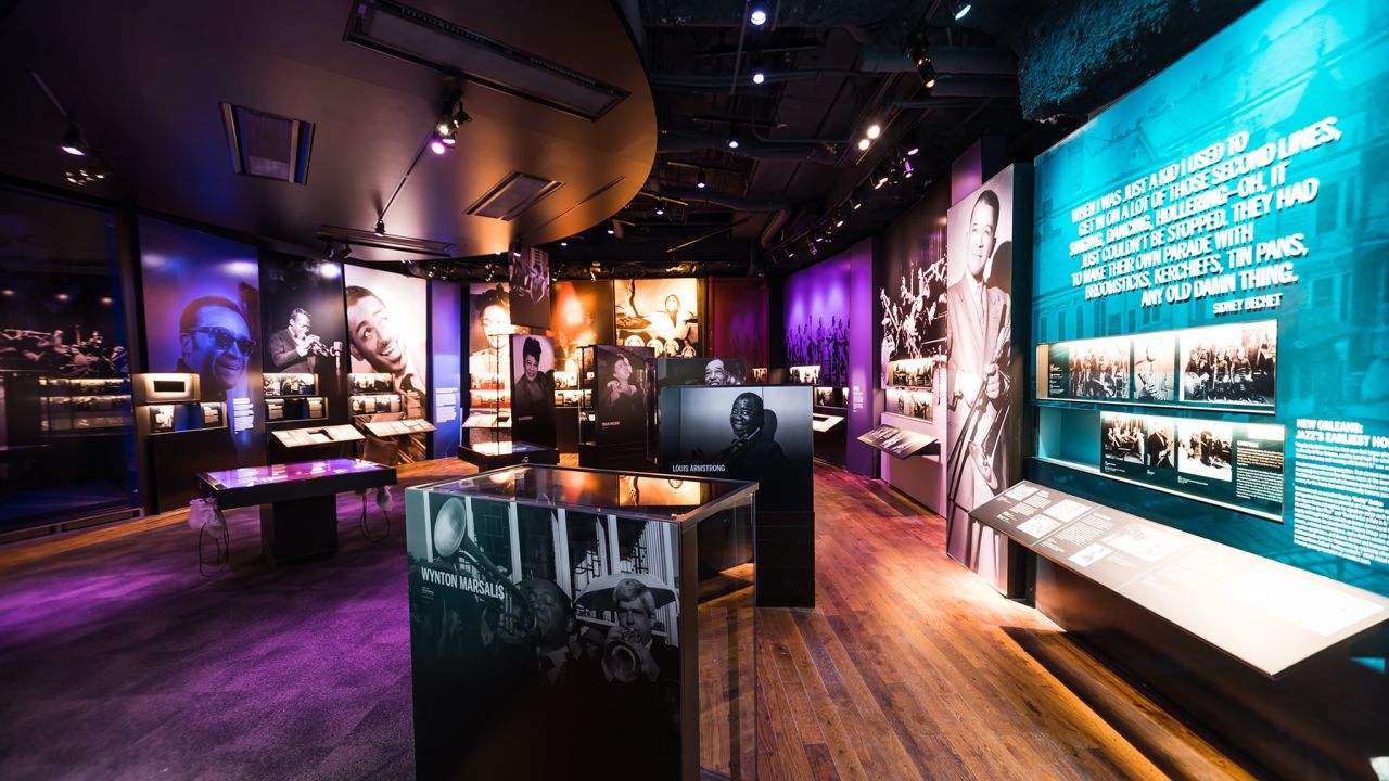 The Love Supreme gallery features artists such as Ella Fitzgerald and Duke Ellington.