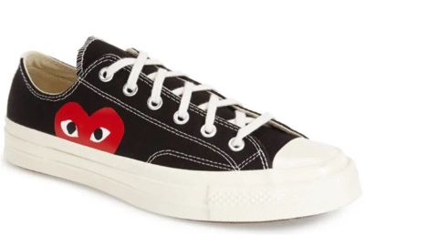 Commes Des Garçons Play x Converse Chuck Taylor Hidden Heart Low Top Sneaker