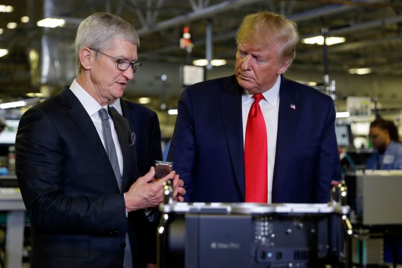 Apple CEO Tim Cook Once Gave President Trump A $5,999 Mac Pro | CNN ...