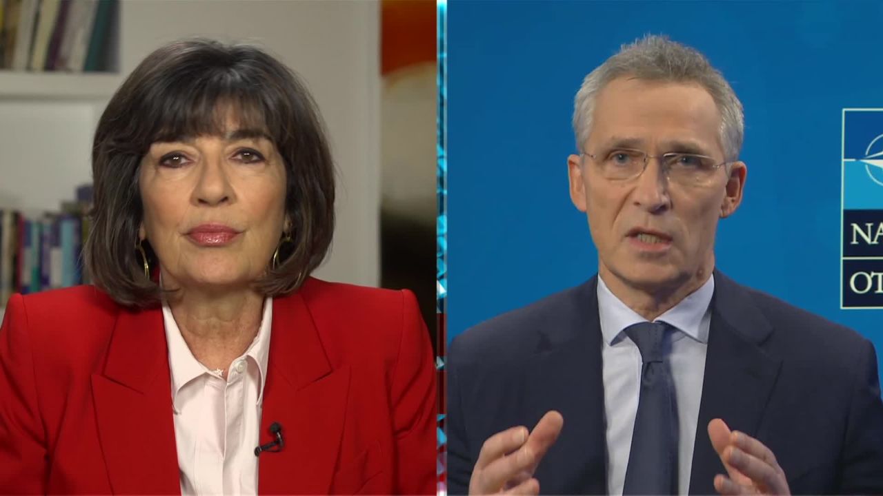 Amanpour Stoltenberg