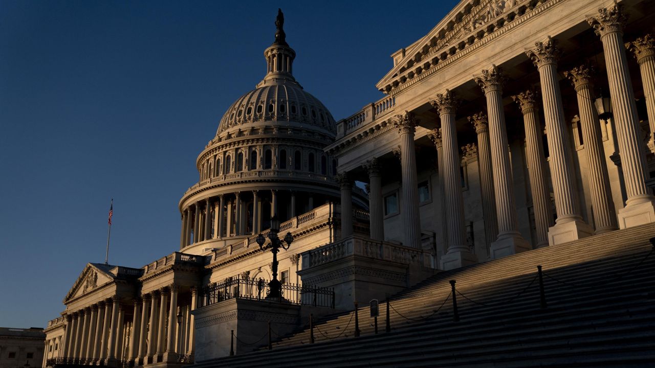 The U.S. Capitol on Friday, Jan. 22, 2021.
