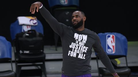 LeBron James has always used his platform to fight for equality. 