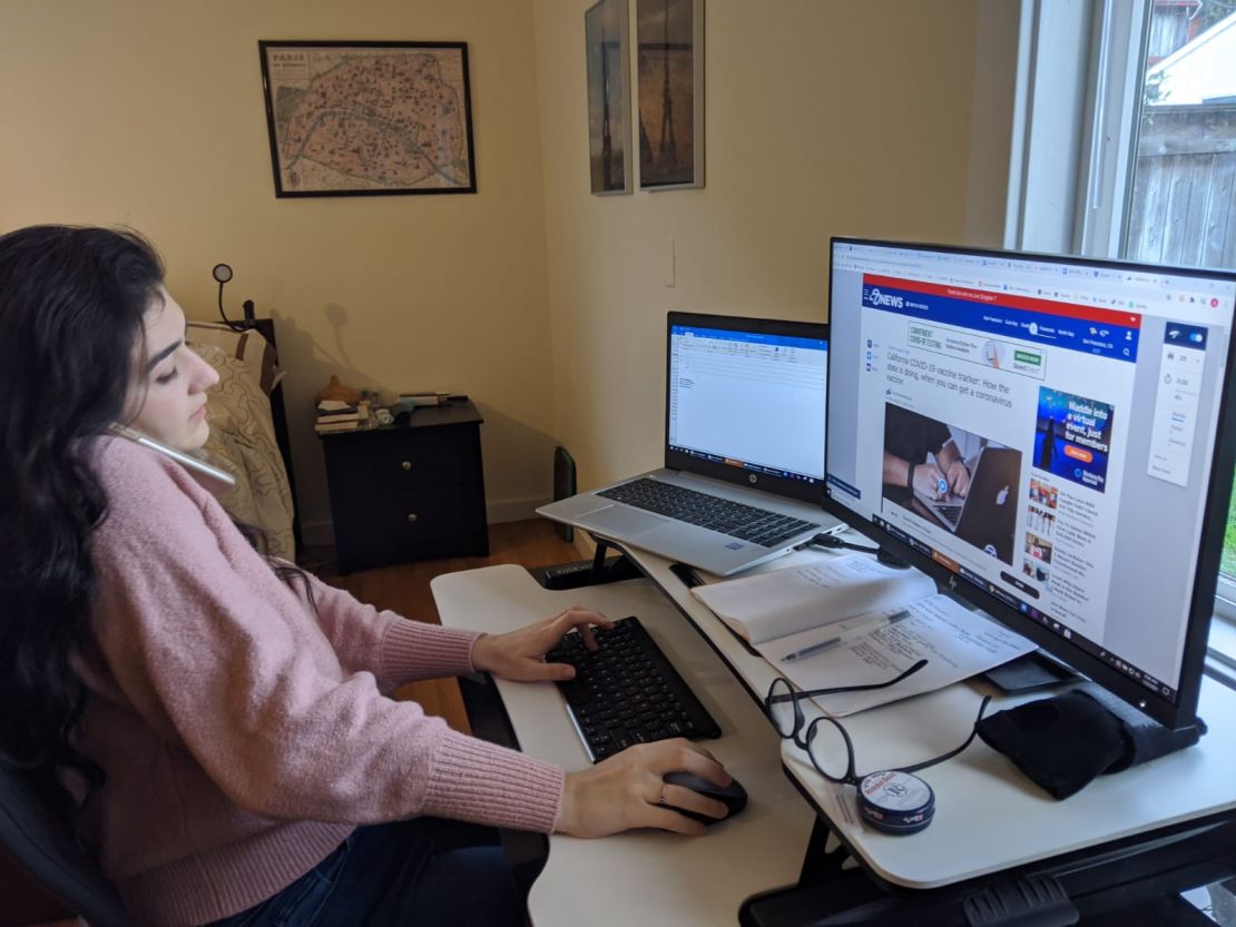 ABC7 News reporter Alix Martichoux has helped her team create interactive trackers on Covid-19 in California including one about vaccine distribution. 