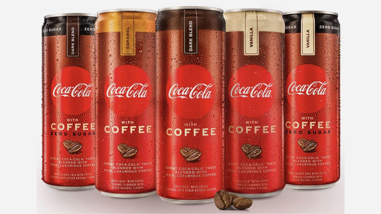 Coke wih Coffee arrives at US stores on Monday. 