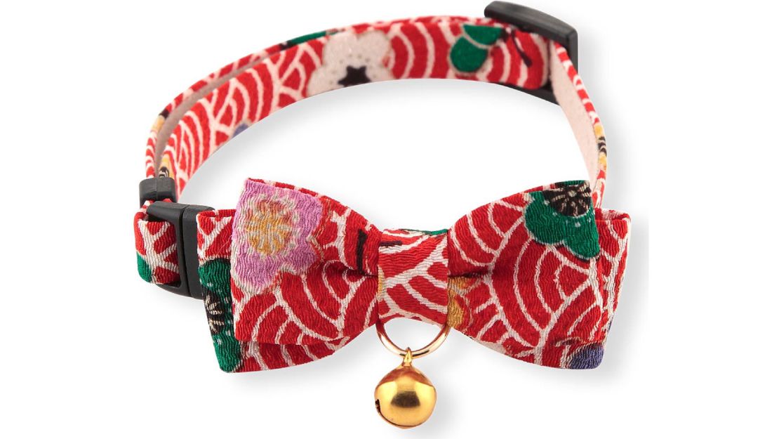 Necoichi Matsuri Bow Tie Cat Collar 