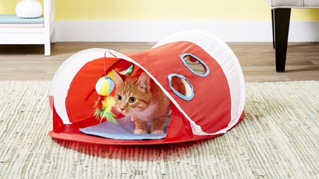 Hartz Just for Cats Peek & Play Tent