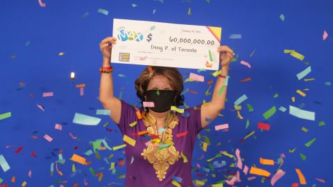 Deng Pravatoudom won $60 million in a Canadian lottery.