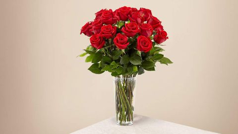 Long Stem Red Rose Bouquet