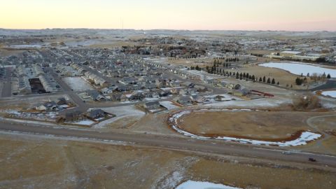 The city of Gillette, Wyoming.