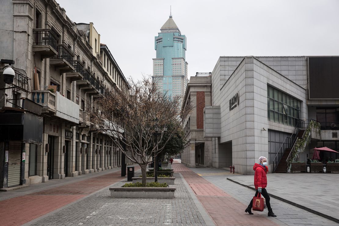 The lockdown in 2020 turned Wuhan's bustling commercial district into a ghost town.
