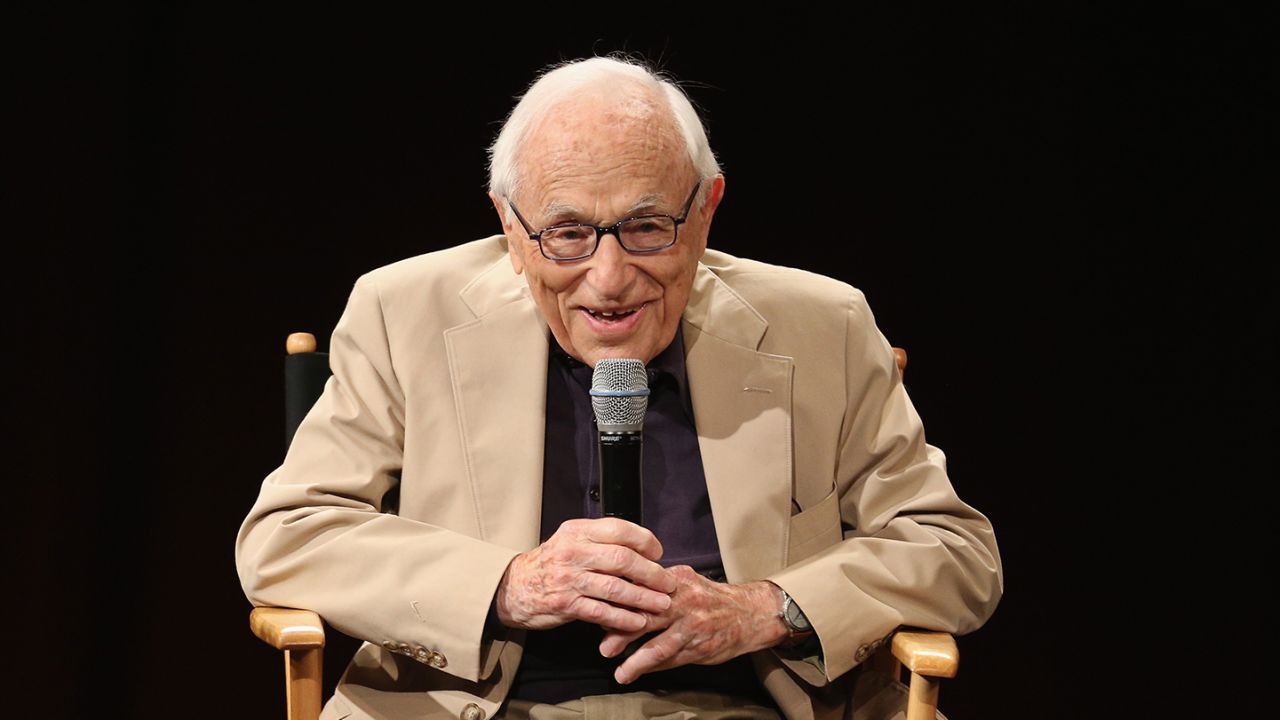Walter Bernstein attends an Academy of Motion Picture Arts and Sciences' screening of "The Front" in New York on June 7, 2016. Bernstein received an Oscar nomination for the film.