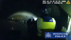 london police break up rave