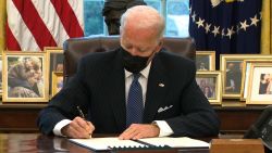Biden signs executive order transgender military ban repeal vpx