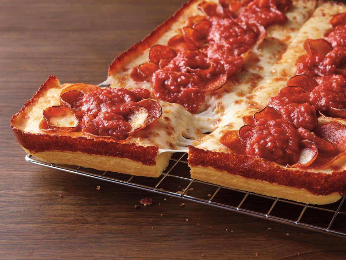 Pizza Hut's new Detroit-style pizza is now available.