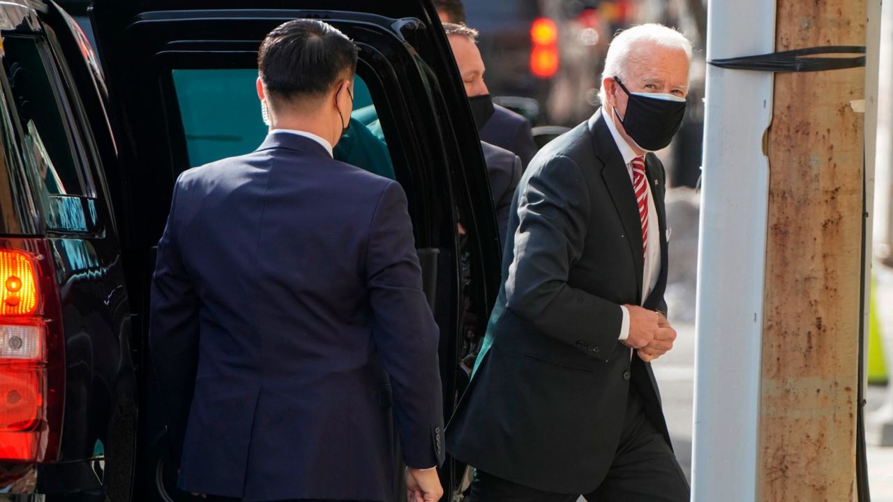 President Joe Biden has often been seen wearing a surgical mask beneath a cloth one.