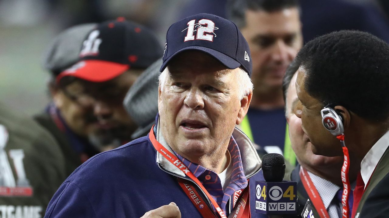 Tom Brady Sr. looks on during Super Bowl 51 between the New England Patriots and the Atlanta Falcons on February 5, 2017. Brady revealed he and his wife were both sick with Covid-19 last year.
