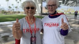The "Grassroot Grandmas" are both lifelong Arizona Republicans who were in Phoenix for the state party meeting on January 23, 2021.