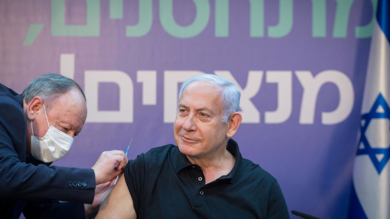 Netanyahu has made Israel's world-leading vaccination program the central message of his re-election campaign