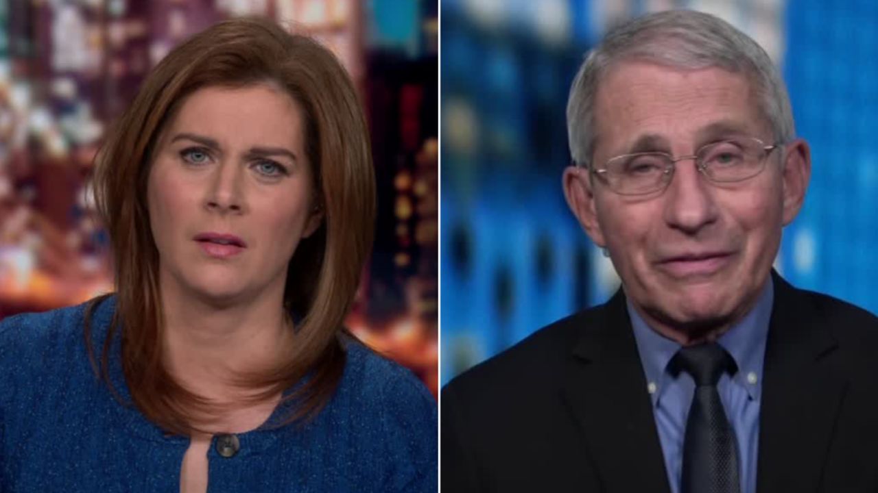 anthony fauci erin burnett split