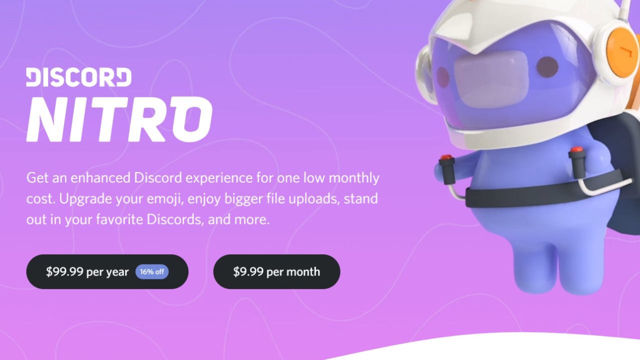 Discord app Nitro