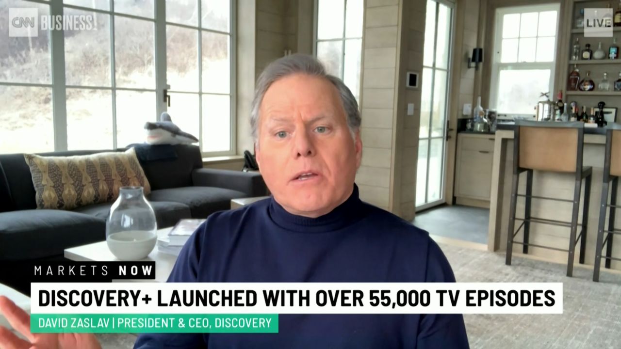 David Zaslav markets now