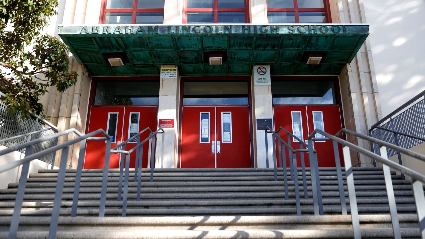 Abraham Lincoln High School is one of dozens of school that San Francisco Unified School District officials voted to rename in January.